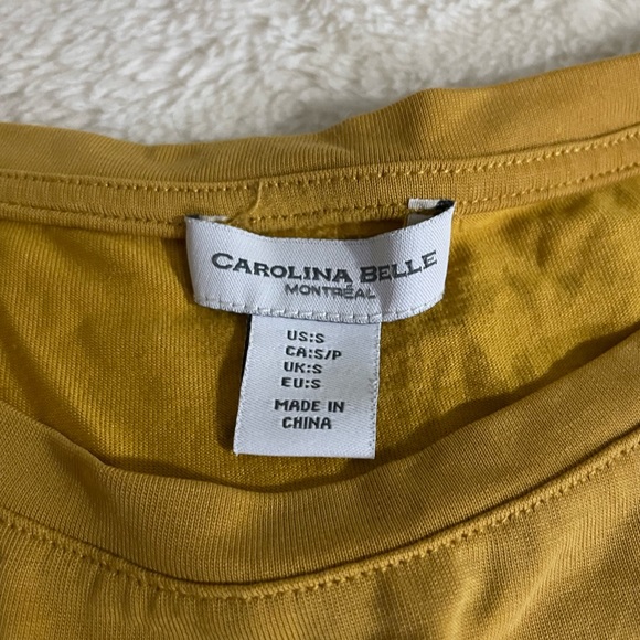 Mustard Yellow Top - Picture 4 of 5